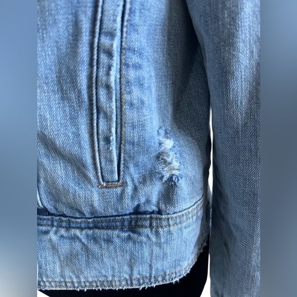 Free People Ferry Denim Jacket - Picture 2 of 16